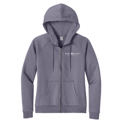 Image of Allmade Women's Organic CVC Fleece Full-Zip Hoodie (KA-AL5003)