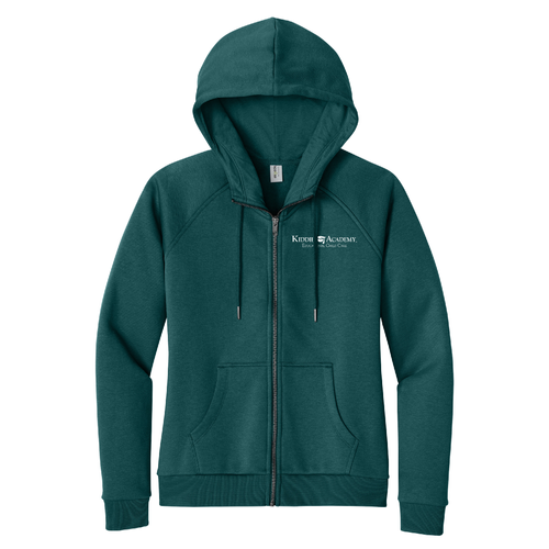 Allmade Women's Organic CVC Fleece Full-Zip Hoodie (KA-AL5003) image thumbnail