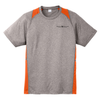 VINTAGE HEATHER / DEEP ORANGE