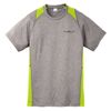 VINTAGE HEATHER / LIME SHOCK