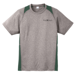 Image of Sport-Tek Adult Heather Colorblock Contender Tee (KA-ST361)