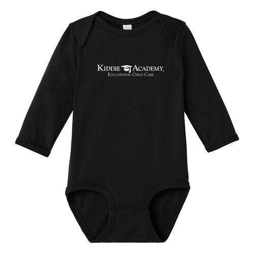 Infant Long Sleeve Jersey Bodysuit - White Imprint (KA-RS4421-W) image thumbnail