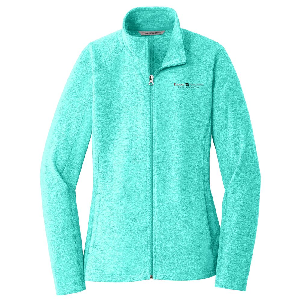 Port Authority Women's Heather Microfleece Full-Zip Jacket (KA-L235) primary image