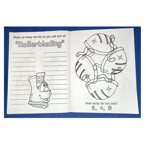 Set of 5 Assorted Coloring Book Fun Packs (KA-ASSORT-FP) image thumbnail