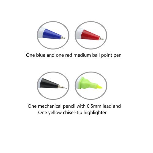 Rainbow Pen, Pencil & Highlighter Set (KA-WOF-PH11) image thumbnail