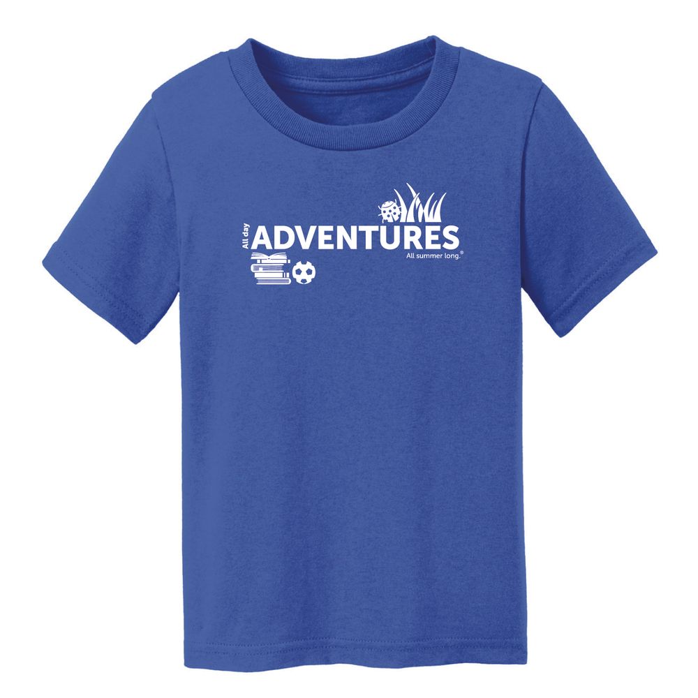 CampVentures Toddler T-Shirt - White Imprint (KA-CAR54T-CV-W) primary image