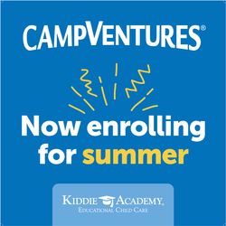 Image of CampVentures Now Enrolling for Summer Yard Signs - 8-Pack (KA-YS24-CVNES)