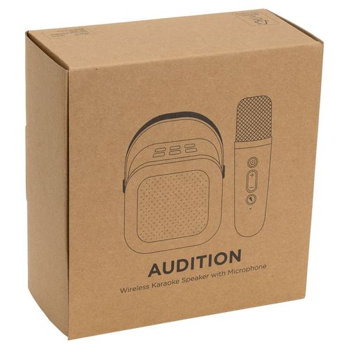 COMING SOON! Audition Wireless Karaoke Speaker with Microphone (KA-ESP-AU24) image thumbnail