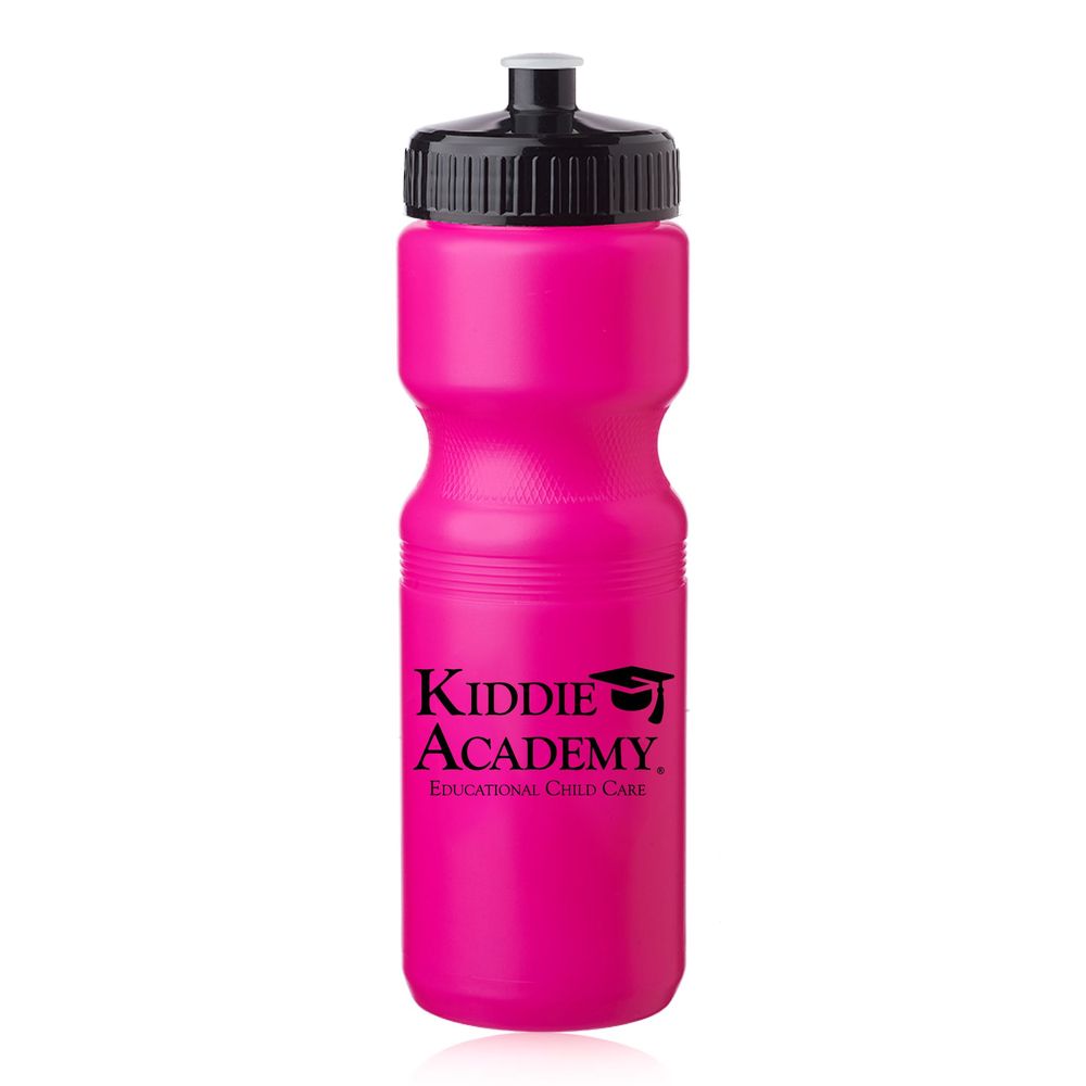 Push Cap 28 oz Plastic Water Bottles (KA-AWB28) primary image