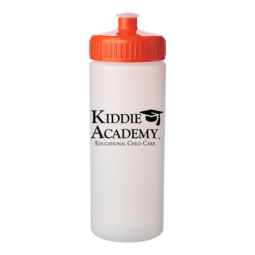 Frosted 20 oz Plastic Water Bottles (KA-AWB1663) image thumbnail