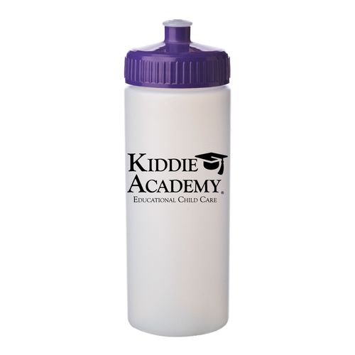 Frosted 20 oz Plastic Water Bottles (KA-AWB1663) image thumbnail