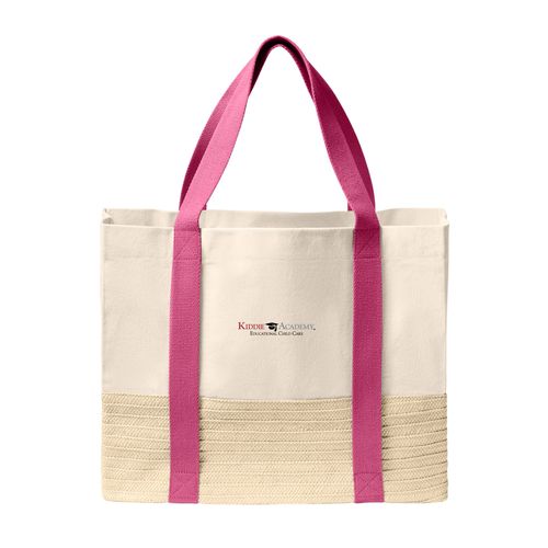 Port Authority Straw Market Tote (KA-BG450) image thumbnail