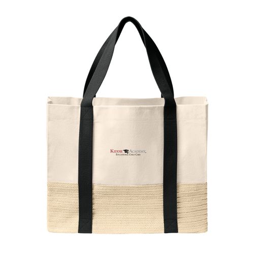 Port Authority Straw Market Tote (KA-BG450) image thumbnail