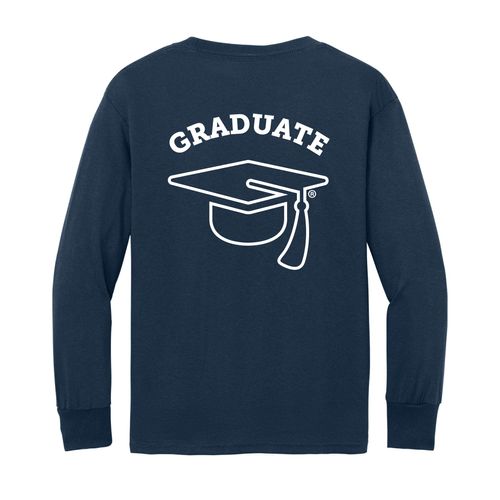 Graduation Youth Long Sleeve T-Shirt (KA-PC54YLS-GRADCAP) image thumbnail