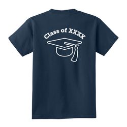 Image of Graduation Class of 2026 Youth T-Shirt (KA-PC54Y-GRAD26)