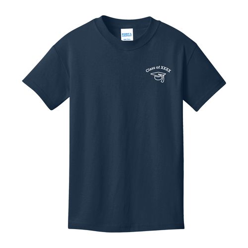 Graduation Class of 2026 Left Chest Youth T-Shirt (KA-PC54Y-GRADLC) image thumbnail