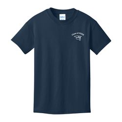 Image of Graduation Class of 2026 Left Chest Youth T-Shirt (KA-PC54Y-GRADLC)