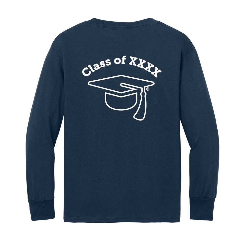 Graduation Class of 2026 Youth Long Sleeve T-Shirt (KA-PC54YLS-GRAD26) primary image