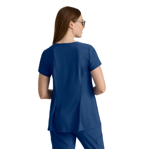 Women's Two-Pocket Promise Maternity Scrub Top (KA-GSST262) image thumbnail
