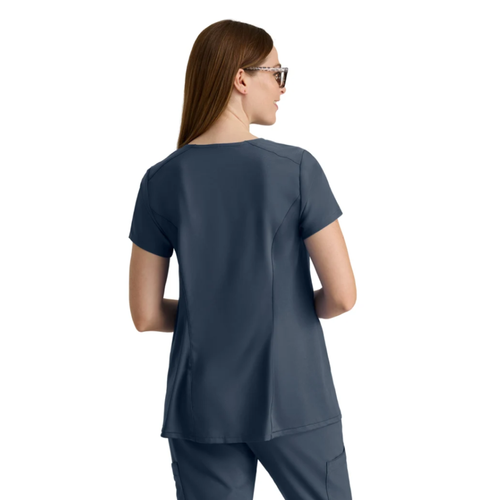 Women's Two-Pocket Promise Maternity Scrub Top (KA-GSST262) image thumbnail