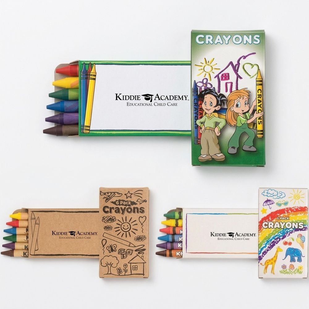6-Pack Crayons (KA-6PKCRA) primary image