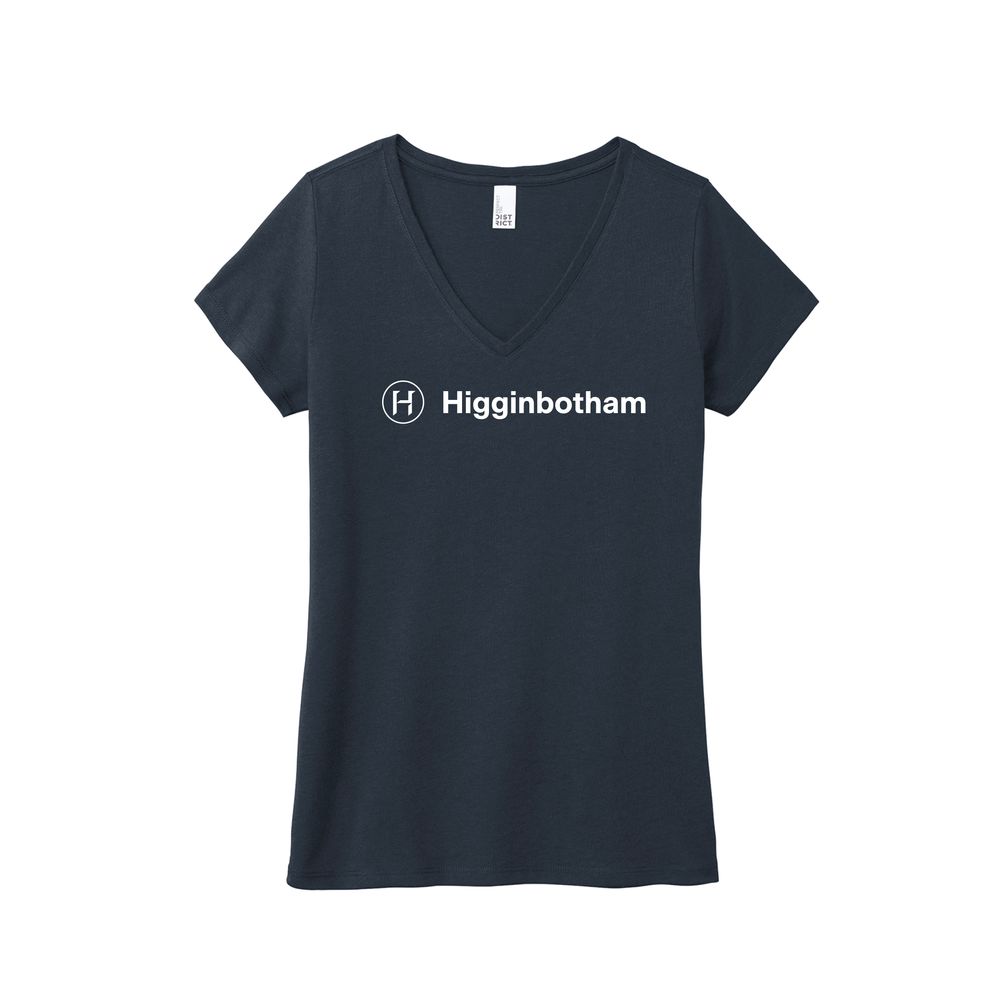 Higg Values Womens V-Neck Tee  primary image