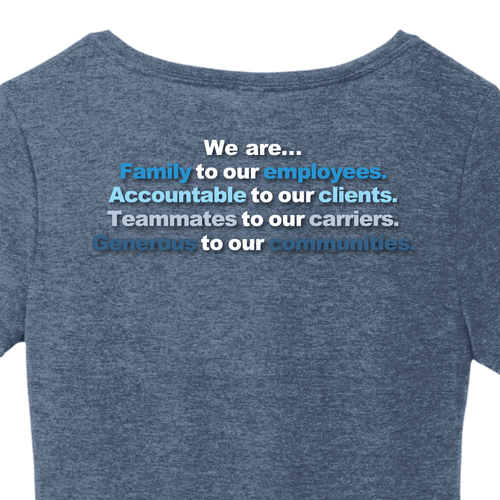 Higg Values Womens V-Neck Tee  image thumbnail