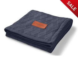 Image of Trellis Knit Blanket
