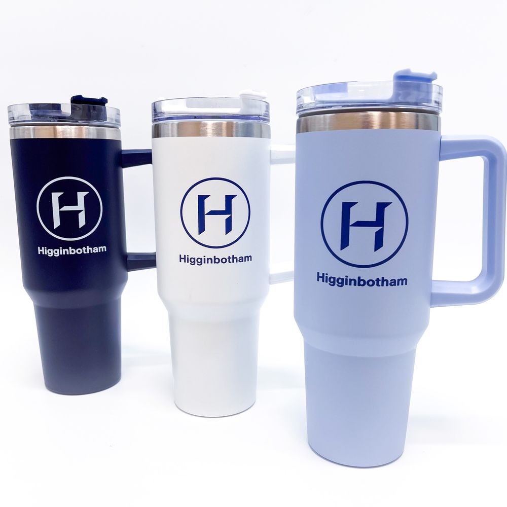 40 oz. Hippo Mug & Straw Lid with Twist Closure primary image