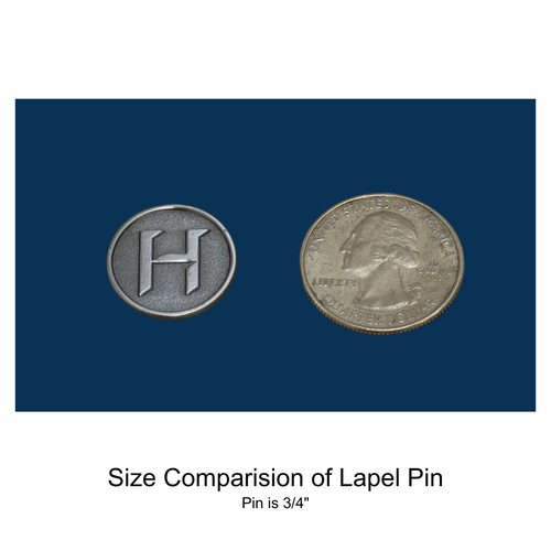 H Lapel Pin image thumbnail