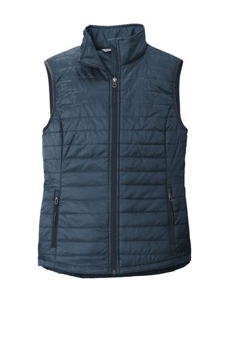 XGrass Port Authority Ladies Packable Puffy Vest L851 image thumbnail