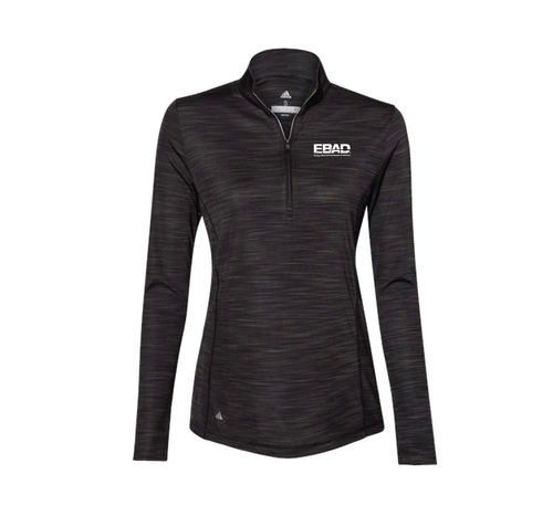 Women's Lightweight Mélange Quarter-Zip Pullover - A476 image thumbnail