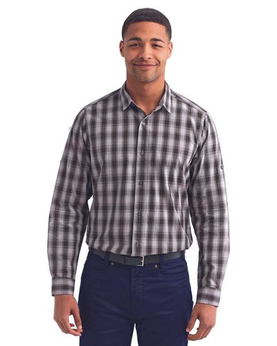 Men's Mulligan Check Long-Sleeve Cotton Shirt image thumbnail