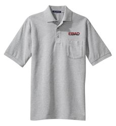 Image of Port Authority Heavyweight Cotton Pique Polo with Pocket. K420P