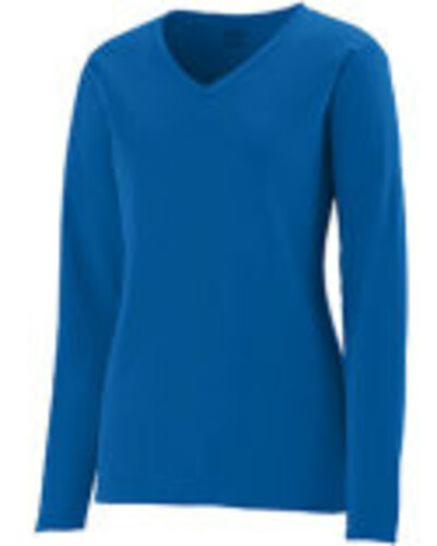 Augusta Ladies Wicking Polyester Long-Sleeve Jersey image thumbnail