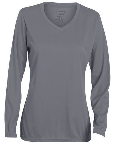 Augusta Ladies Wicking Polyester Long-Sleeve Jersey image thumbnail