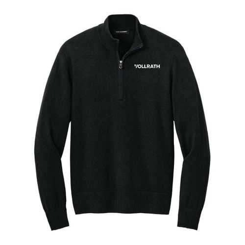 Easy Care Qtr Zip Sweater image thumbnail