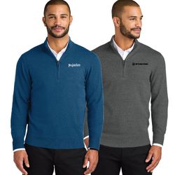 Image of Easy Care Qtr Zip Sweater