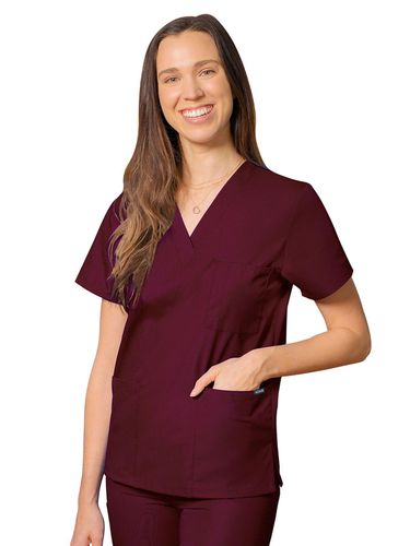 Adar - Universal - Unisex 3-Pocket V-Neck Top image thumbnail