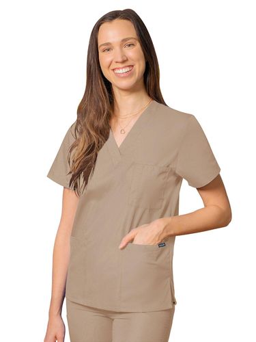 Adar - Universal - Unisex 3-Pocket V-Neck Top image thumbnail