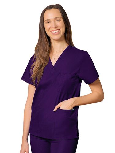 Adar - Universal - Unisex 3-Pocket V-Neck Top image thumbnail