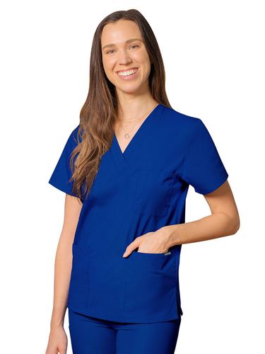 Adar - Universal - Unisex 3-Pocket V-Neck Top image thumbnail