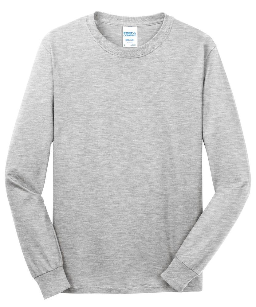 UNISEX - Port & Company - Long Sleeve Core Cotton Tee primary image