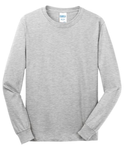 UNISEX - Port & Company - Long Sleeve Core Cotton Tee image thumbnail