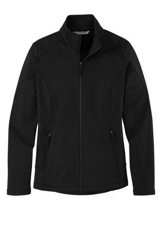 Port Authority Ladies Grid Fleece Jacket image thumbnail