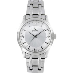 Image of Men's - Bulova Corporate Collection Watch w/Round Silver dial