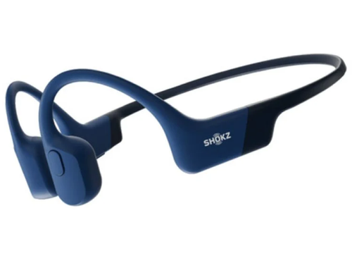 Shokz OpenRun Black Bone Conduction Open Ear Wireless Headphones image thumbnail