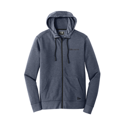 Image of New Era  Mens Tri-Blend Fleece Full-Zip Hoodie 