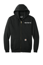 Image of RSC-Carhartt Midweight Hooded Zip-Front Sweatshirt - CTK122 - White