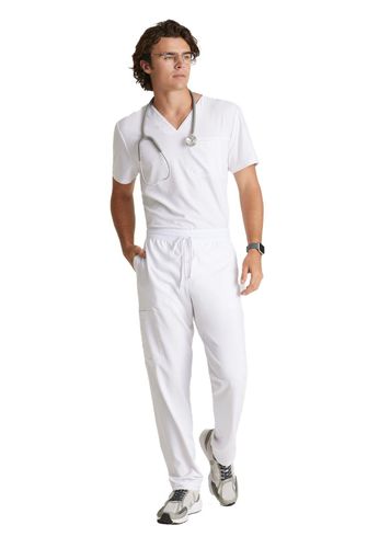 Grey's Anatomy - Men's 1-Pocket V-Neck Journey Scrub Top image thumbnail